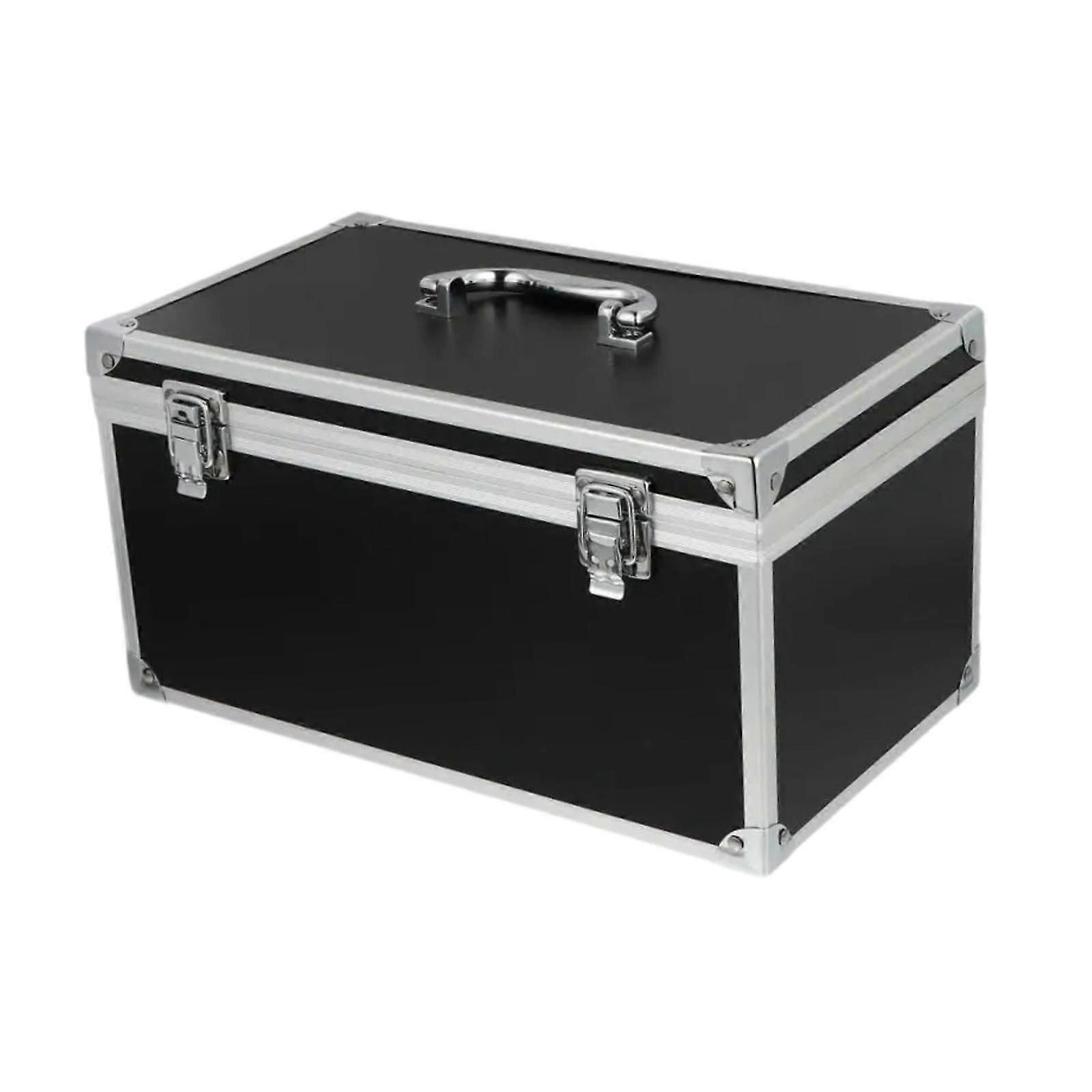 Aluminum Alloy Tool Box Professional Versatile Dustproof Hard Case Tool Case 29cmx16cmx15cm
