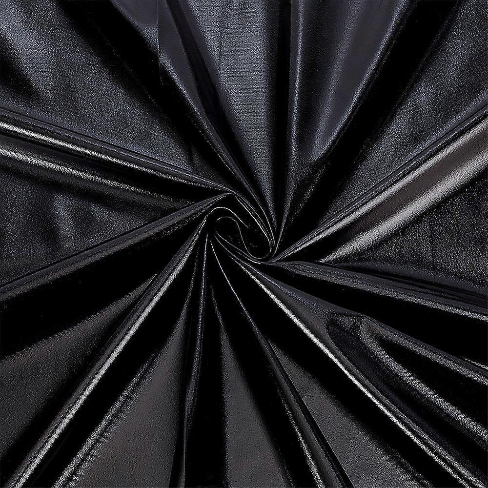 Polyester Fabrics DIY Clothing Accessories Black 1500x0.4mm 1m/pc