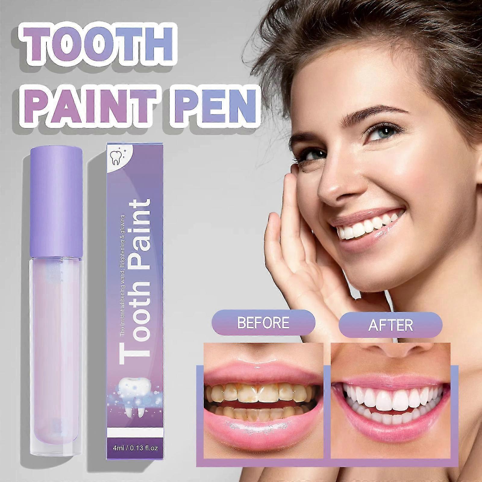 Glostik Tooth Gloss, Teeth Whitening Pen, Teeth Whitening Essence Pen, Teeth Whitening Gel, Fast Removes Years Of Stains, Instant Gloss Results