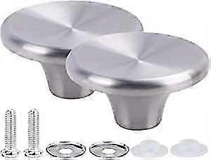 Set Of 2 Replacement Stainless Steel Casserole Lid Knobs