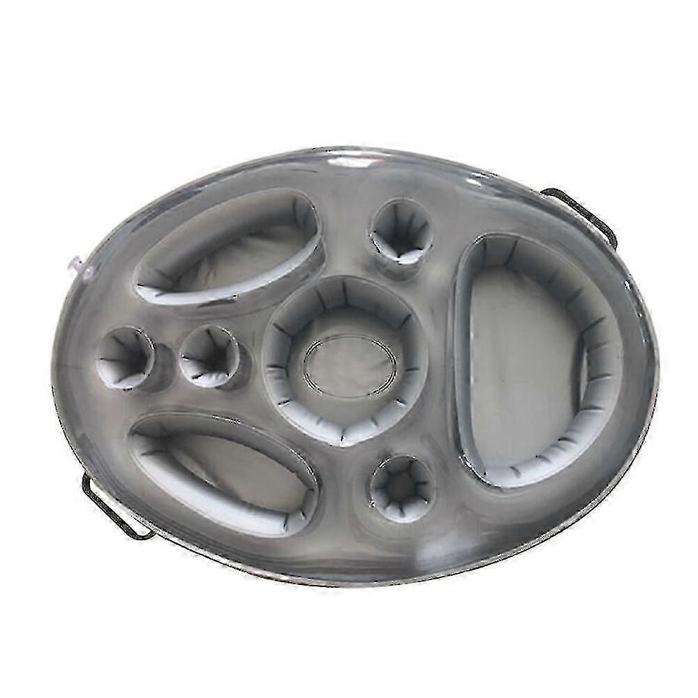 Beach Swimming Pool Floating Drink Holder Inflatable Coaster Cup Stand