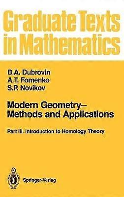 Modern GeometryMethods and Applications