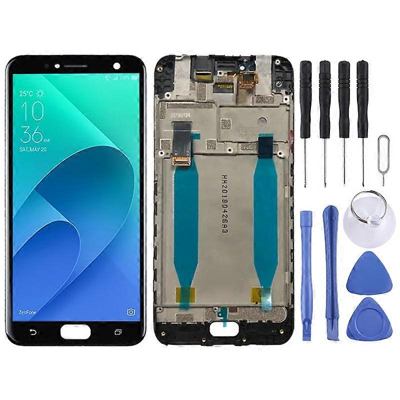 LCD Screen for Asus Zenfone 4 Selfie ZD553KL X00LD Digitizer Full Assembly with Frame(Black)