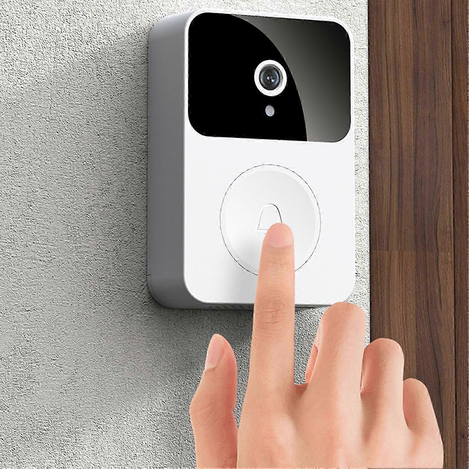 Wireless Smart Doorbell Camera Super Long Standby Home Intercom for Multiple Devices Connecting