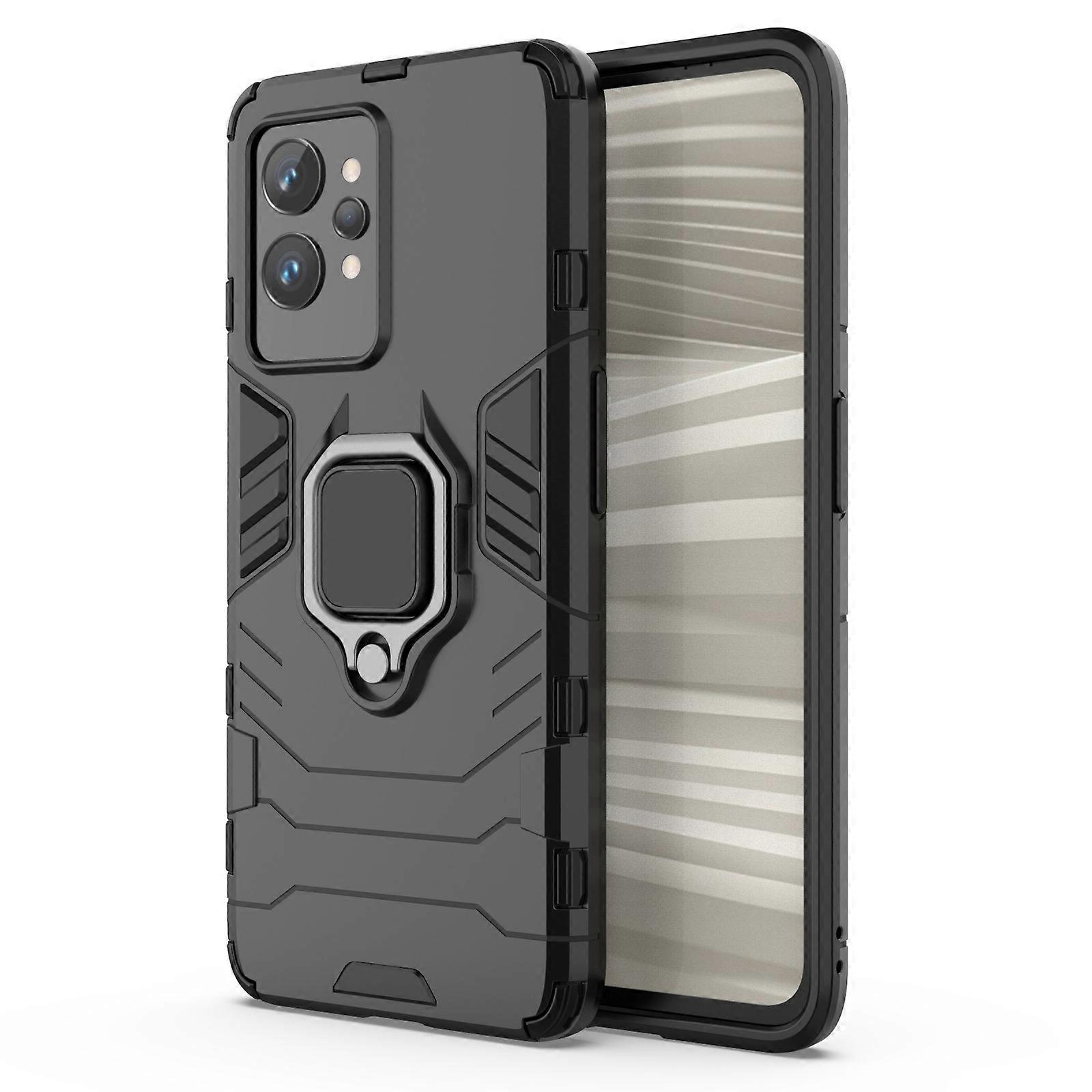 For OPPO Realme GT2 Pro Shockproof PC + TPU Holder Phone Case