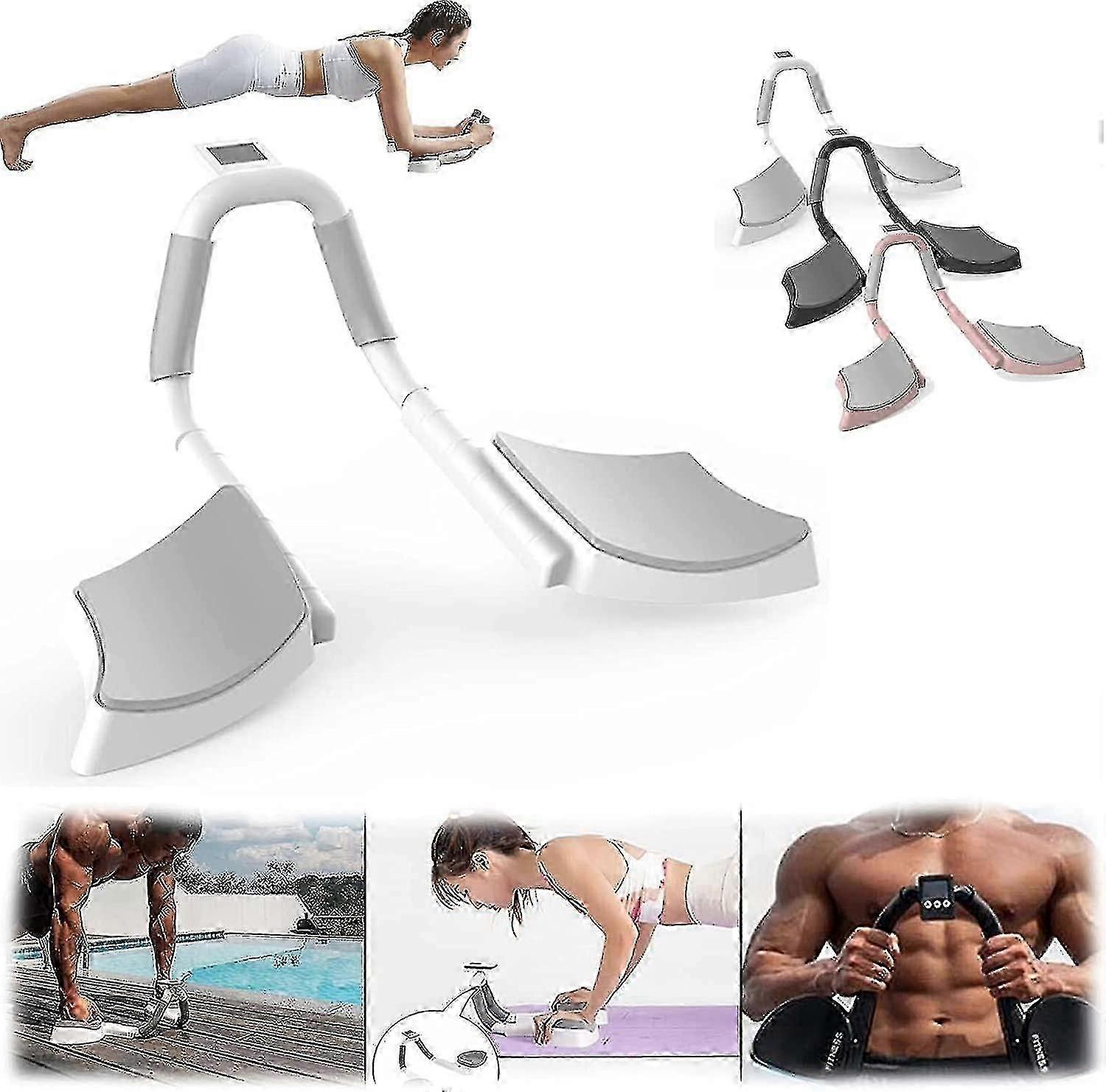 Multifunction Timing Plank Trainer, Plank Trainer With Timer, Portable Plank Trainer Dynamic Abs Core Training
