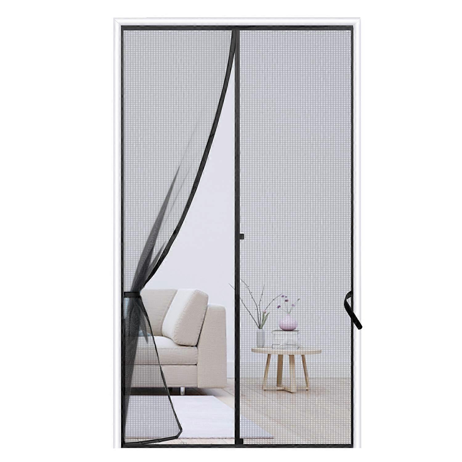 Magnetic screen door for patio and kitchen 41×84 inches