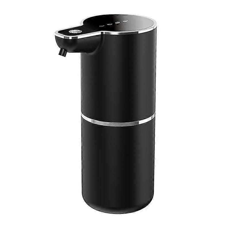 Adjustable Soap Dispenser - 350ml Rechargeable Matte Black