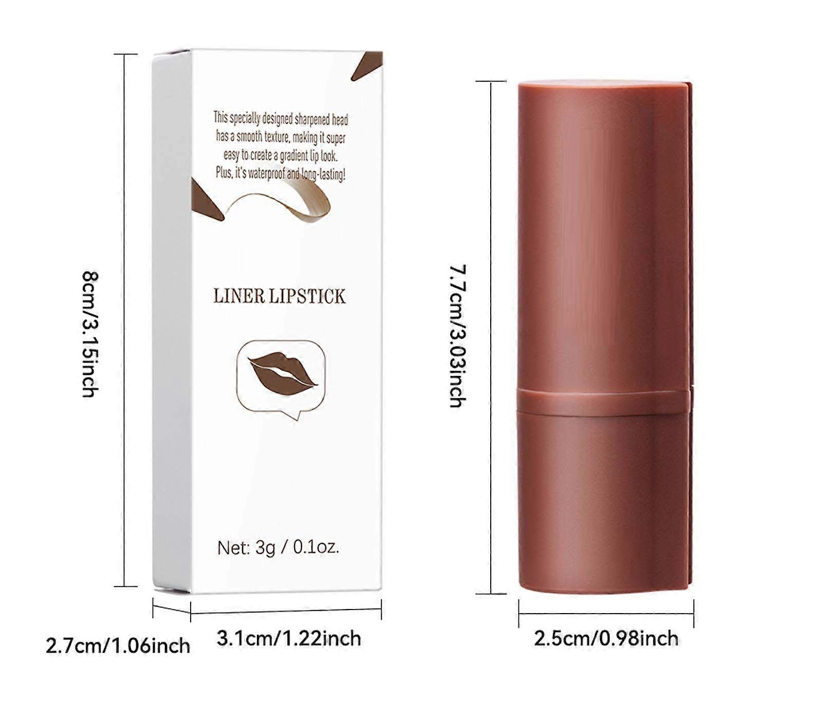 Lipstick Lipliner 8ml 6 Colors