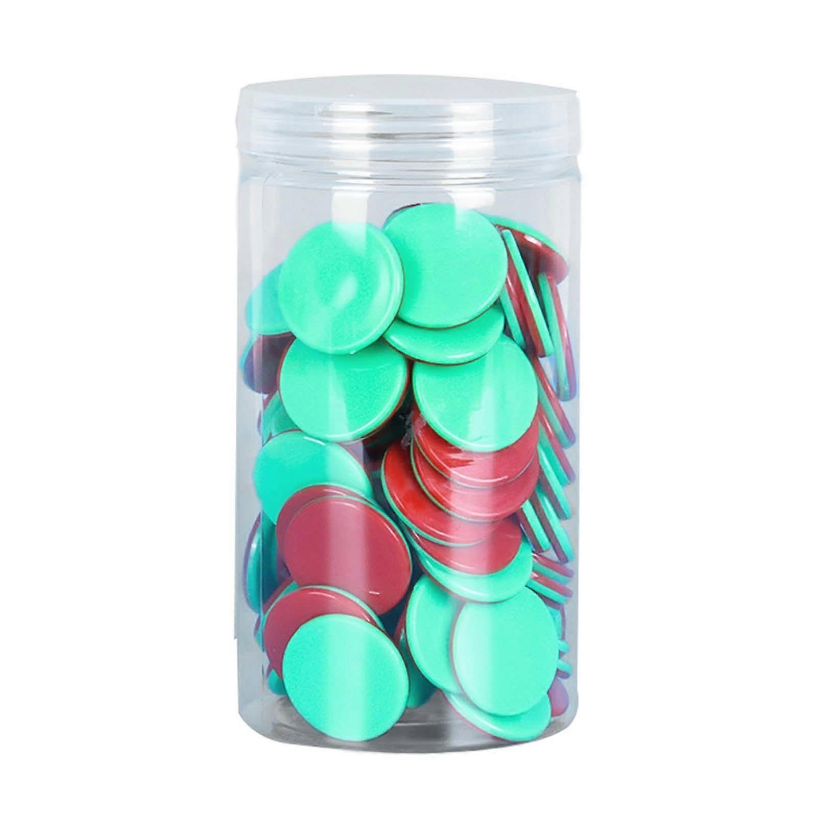 100Pcs Two Color Counters Math Bingo Chips Math Manipulatives Learning Counters