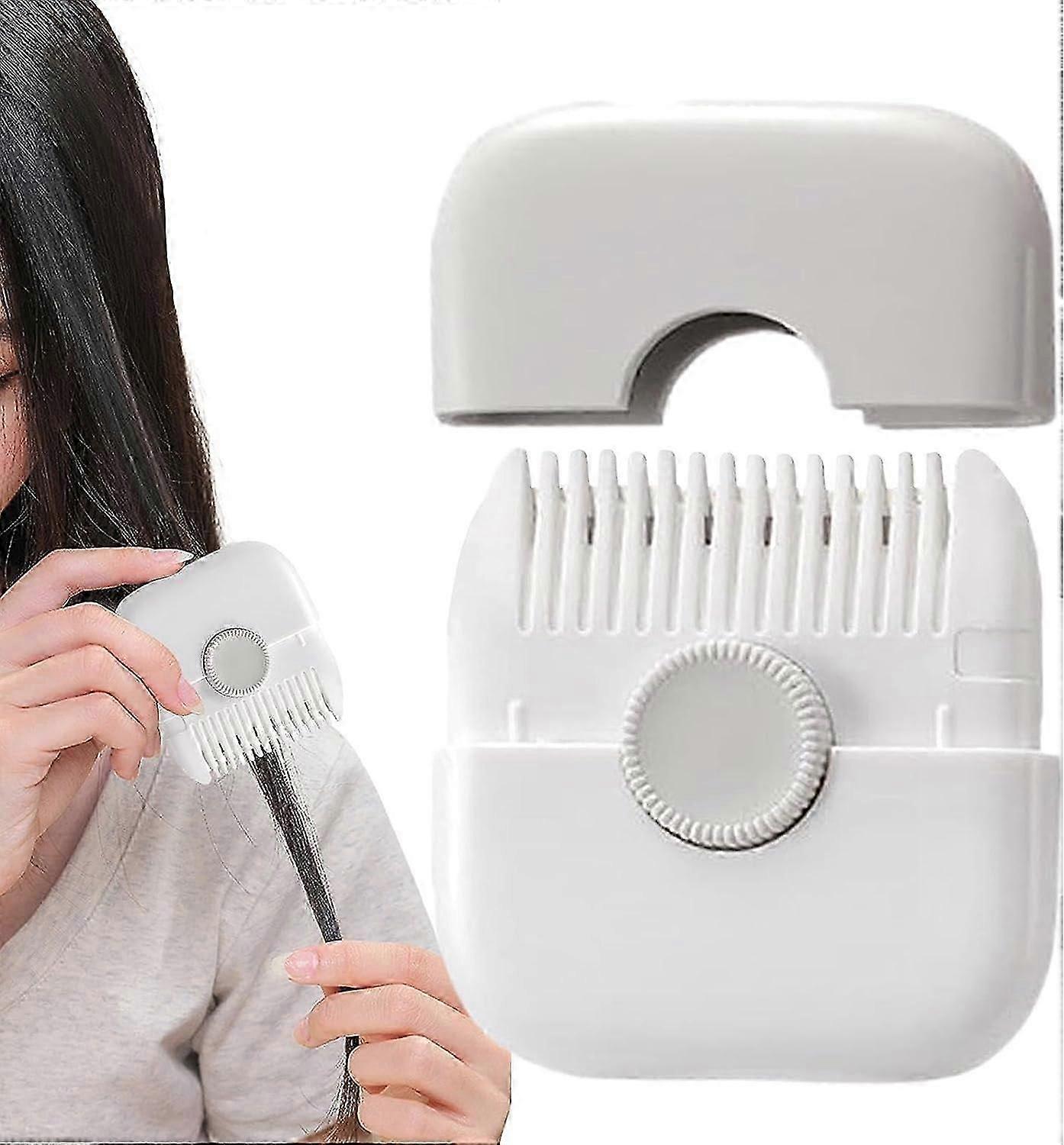 high quality 2 in 1 Hair Trimmer, Split End Hair Trimmer, Hair Trimming and Finishing 2 in 1 Bangs Trimmer, Double Sided Razor Comb Clipper