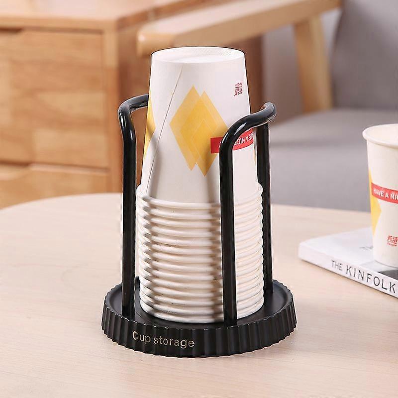 Paper Cup Storage Holder Rack Shelf Water Tea Cups Dispenser Mug Display Stand Organizer Supplies Home Organization Storage Tool