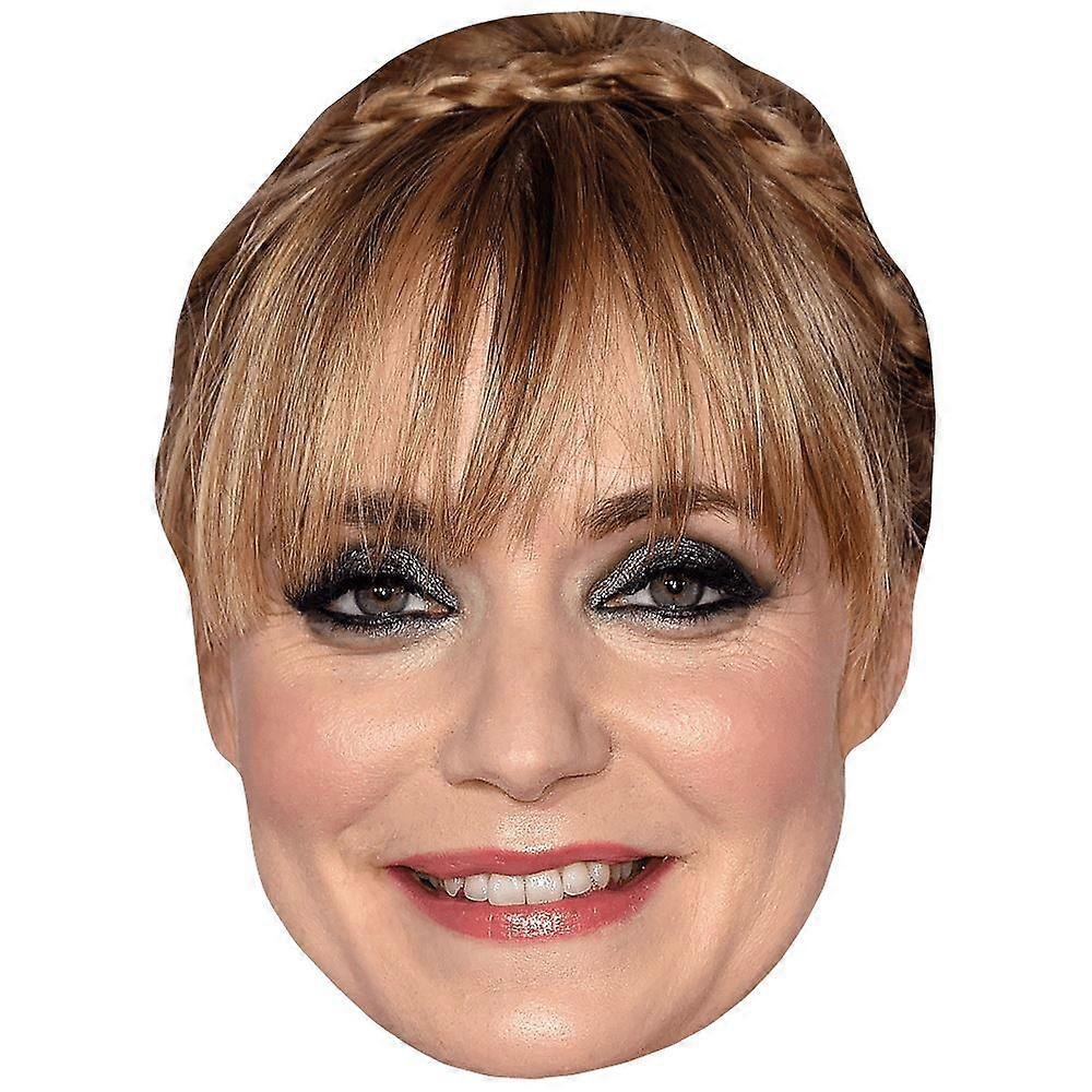 Christine Bottomley (Smile) Celebrity Mask, Flat Card Face