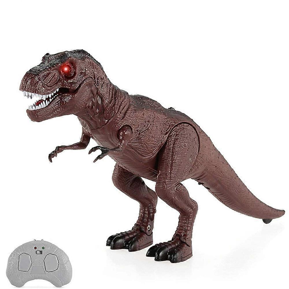 Remote-Controlled Velociraptor: Interactive Dinosaur Toy With Light & Sound Effects, 2.4G Multi-function Control, Safe Abs Material, Rechargeable
