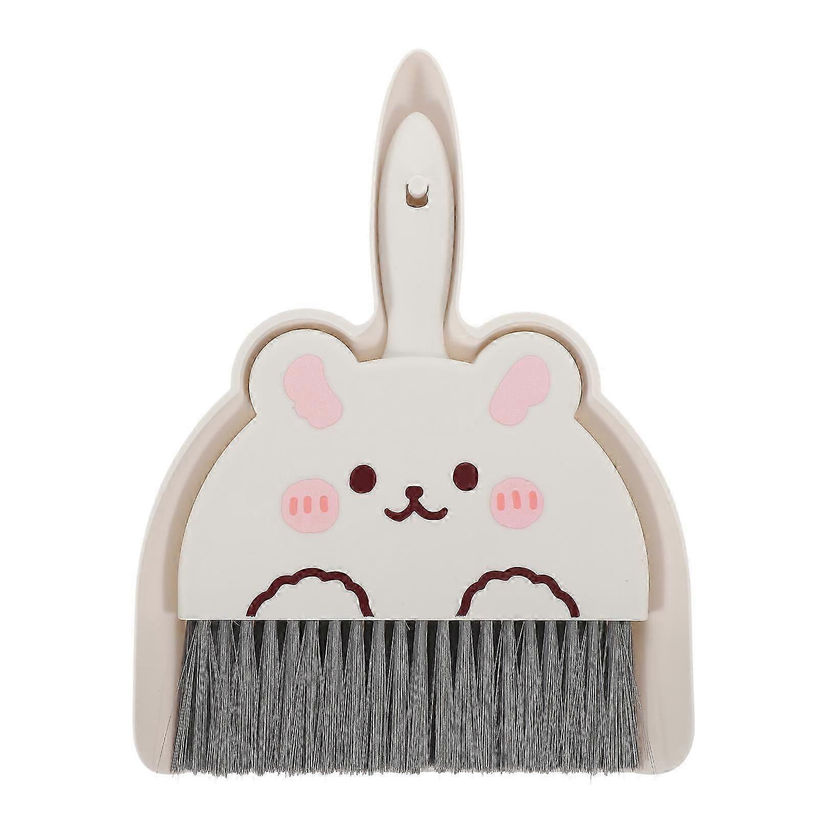 1 Set Mini Cleaning Broom Dustpan Table Brush Set Dining Table Sweeper Cleaning Tool
