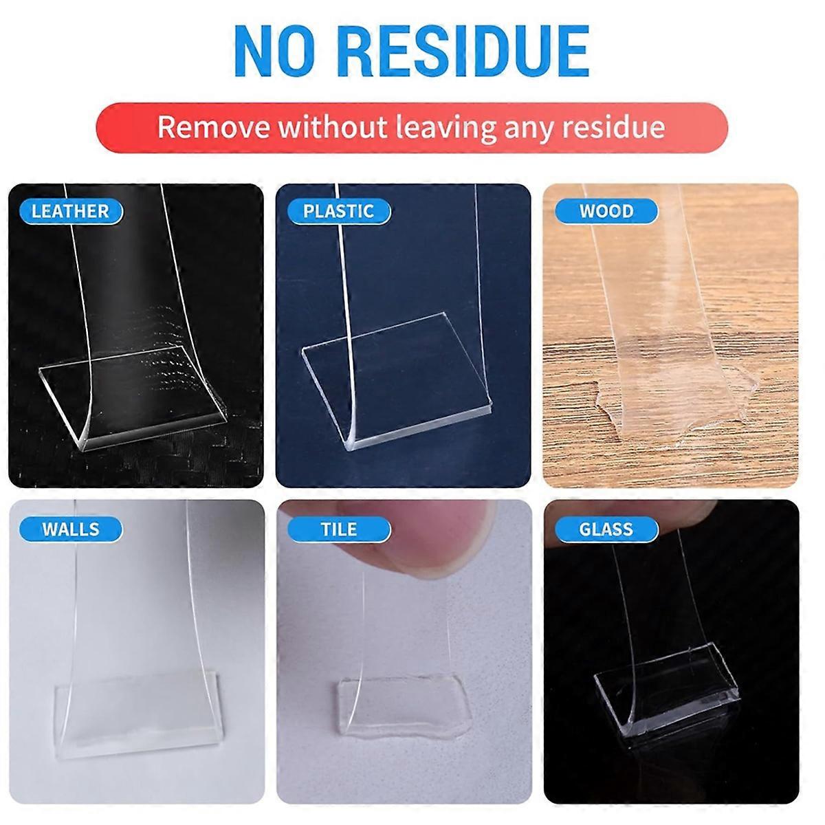 Made of Transparent Double-Sided Tape, Suitable for Home Decoration,