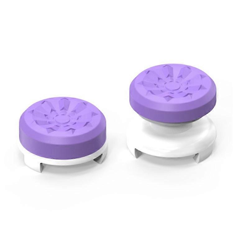 2Pcs Silicone Thumb Stick Grips Compatible For Sony PlayStation 5 / 4 / 8BitDo Ultimate Controller Anti-Slip Thumb Caps