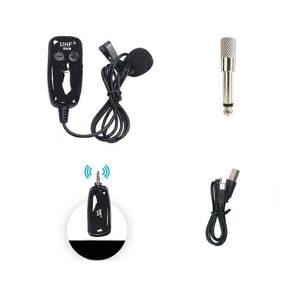 Wireless Lavalier Microphone System Vlog Video Live Streaming with Smartphone