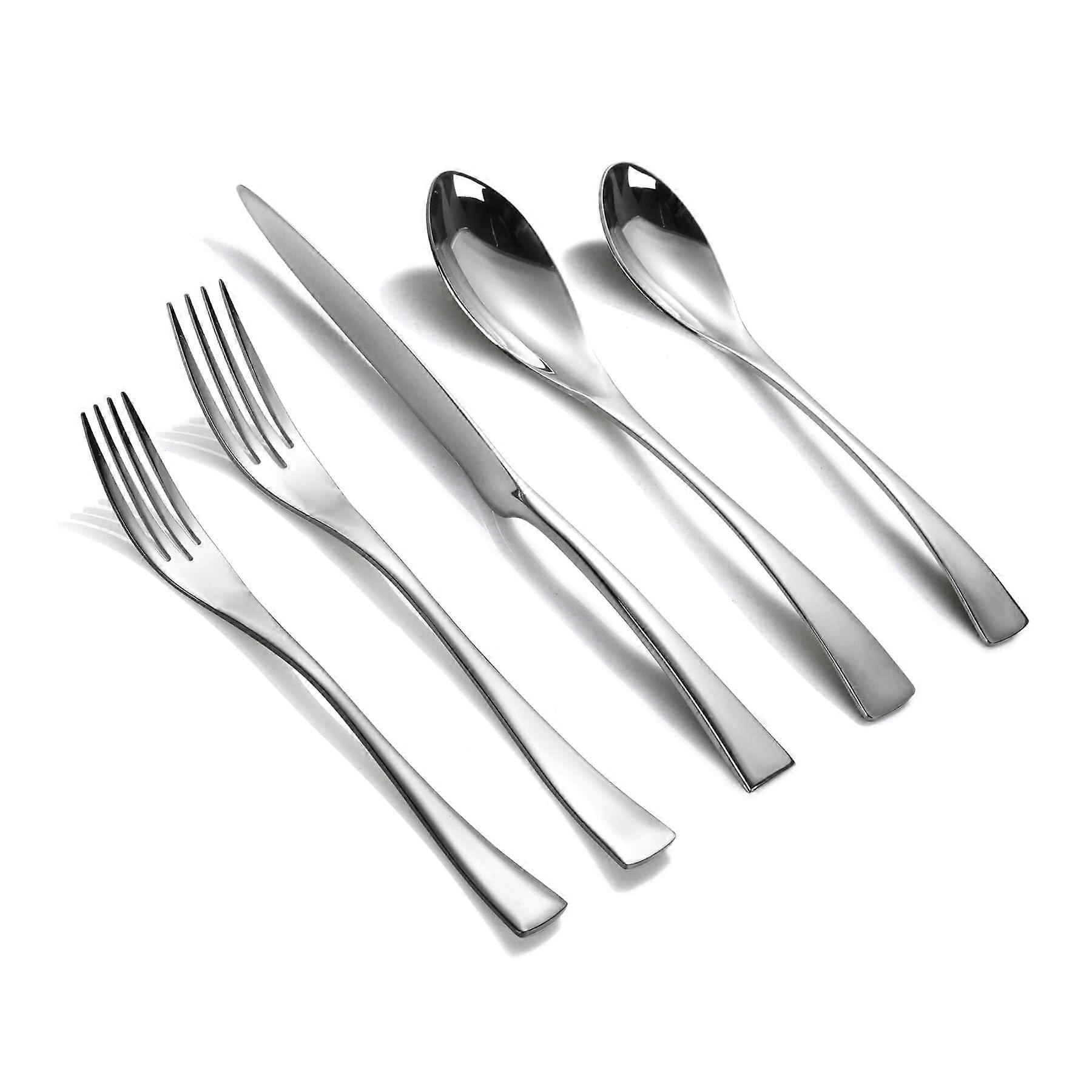 20 Piece Silverware Set Dishwasher Safe