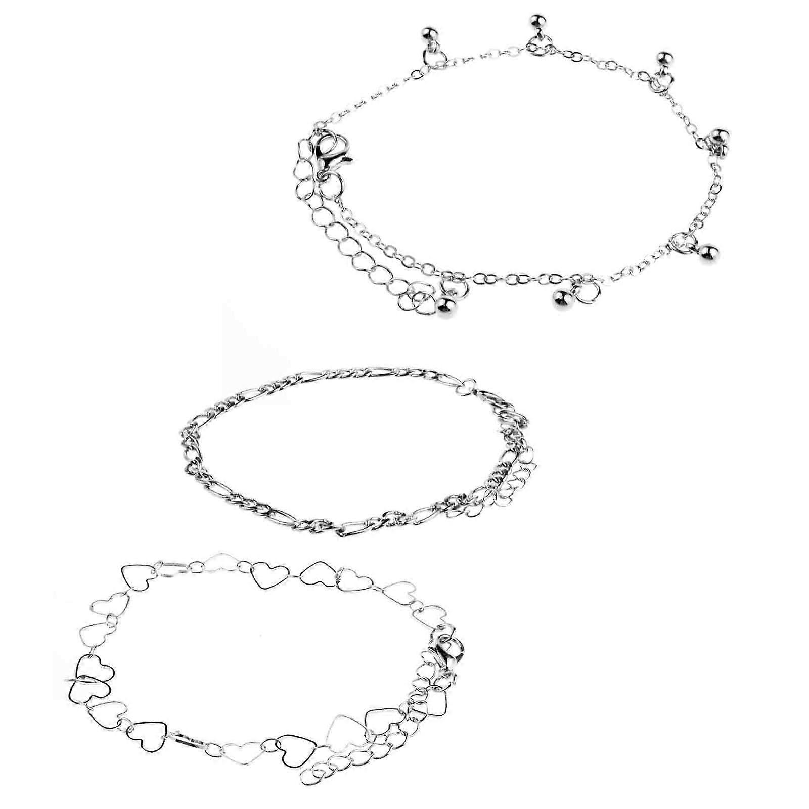 Anklets for Women, Butterfly Anklets, Adjustable Colourful Beads Foot Chains