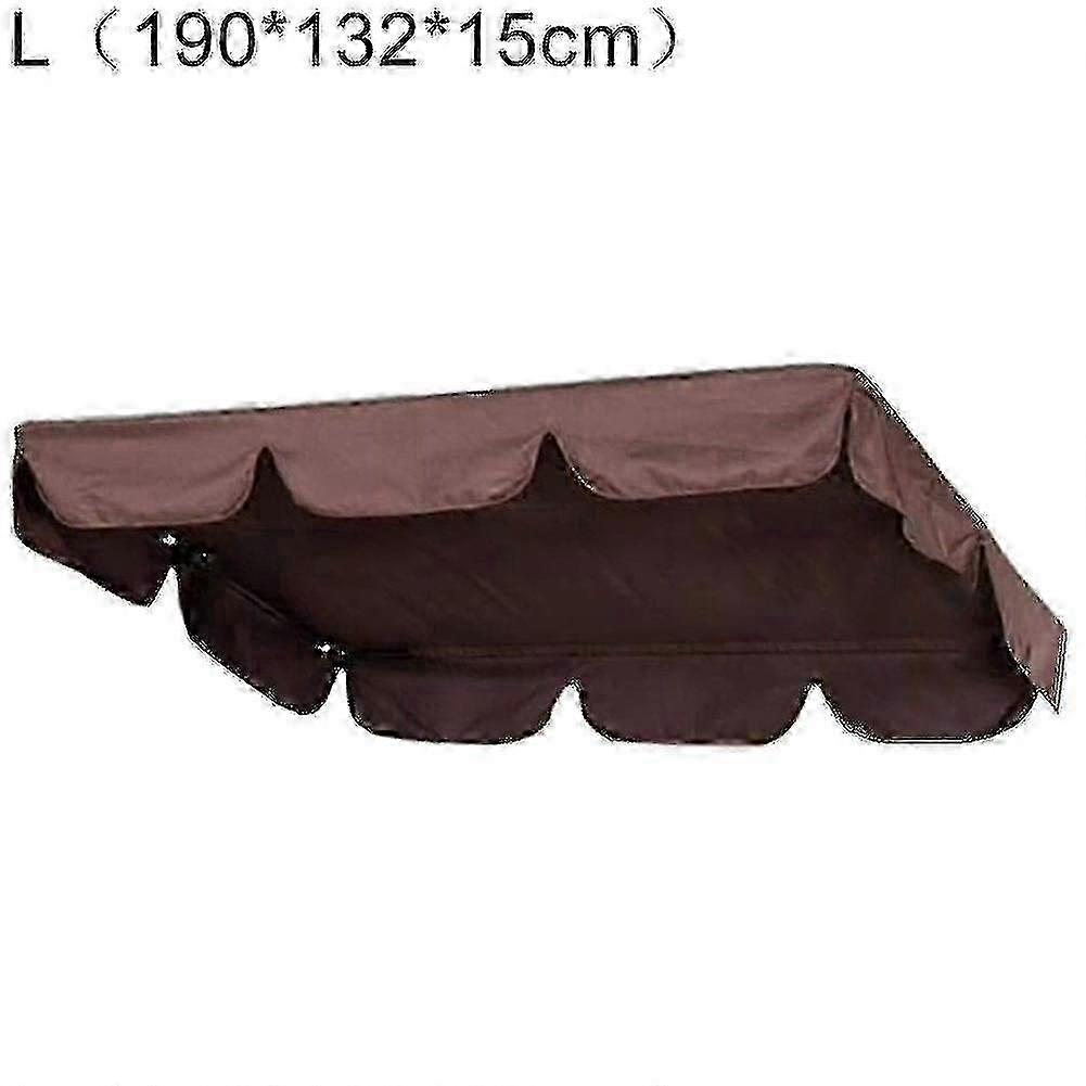 Utomhus innergård Swing Canopy Takskydd Solskydd Skydd Vattentät markis