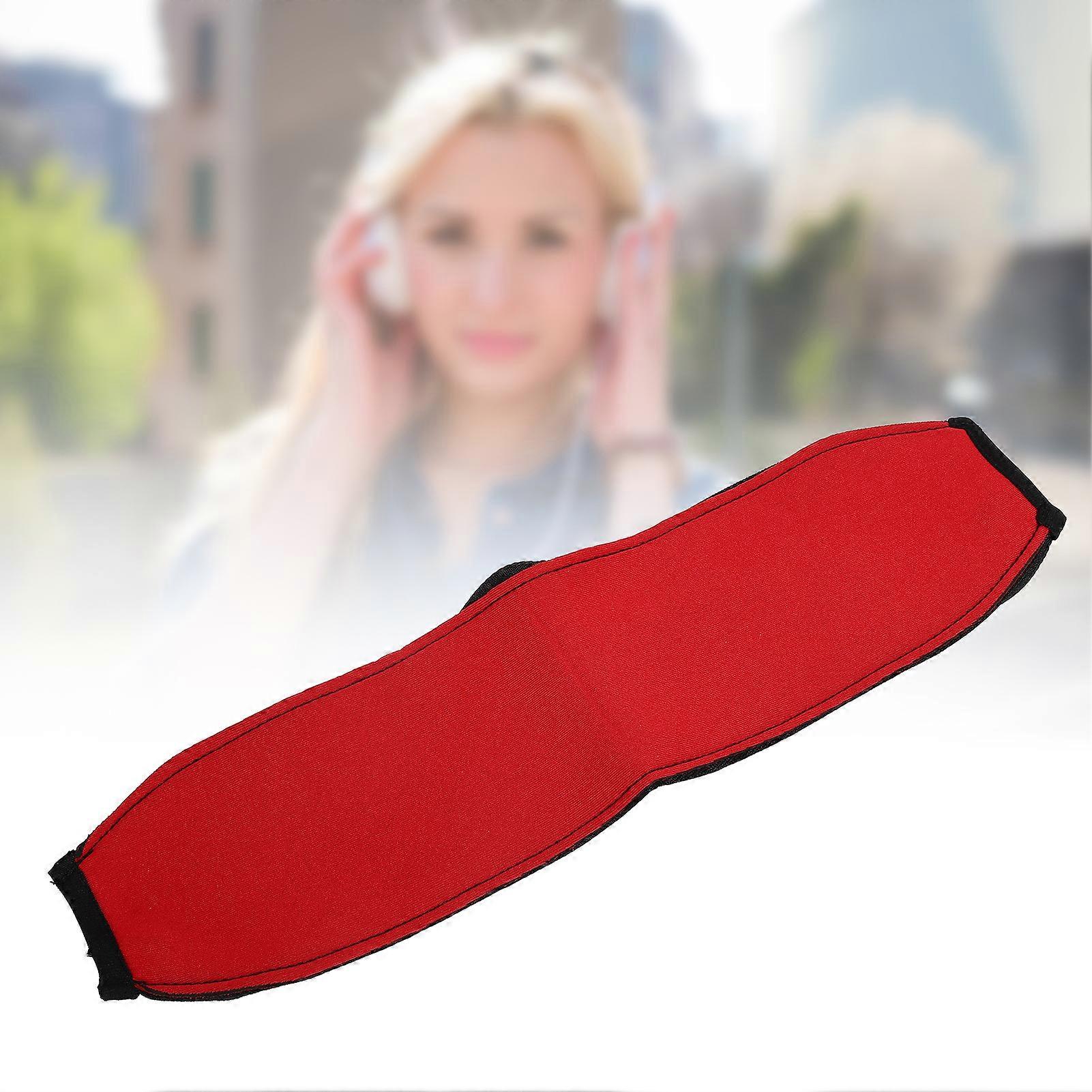 Replacement PU Leather Headband Cushion Pad for HD50 Red