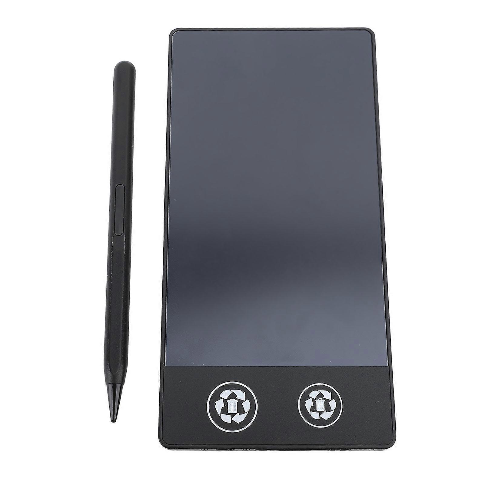 6.5 Inch LCD Writing Tablet - Portable, Erasable Drawing Pad for Kids and Adults, Black