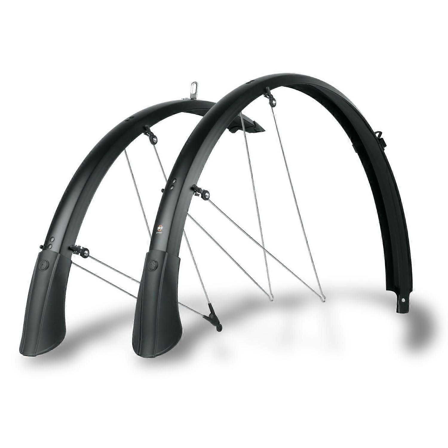 700 x 38-47 Fender Matte Kit Black, Compatible with Various Models, Durable Material, Size 700c