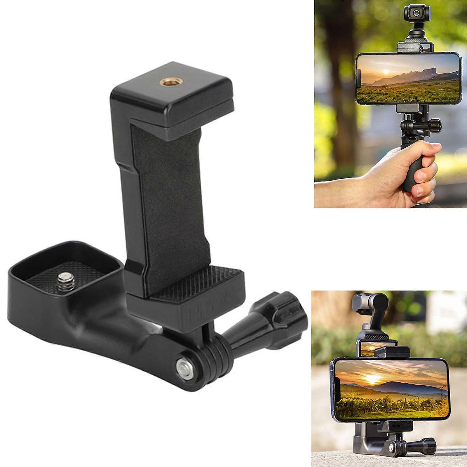 Phone Holder For DJI Osmo Pocket 3 Camera Mount Front Clip Clamp Smartphone Bracket Handheld Shooting Expansion Adapter