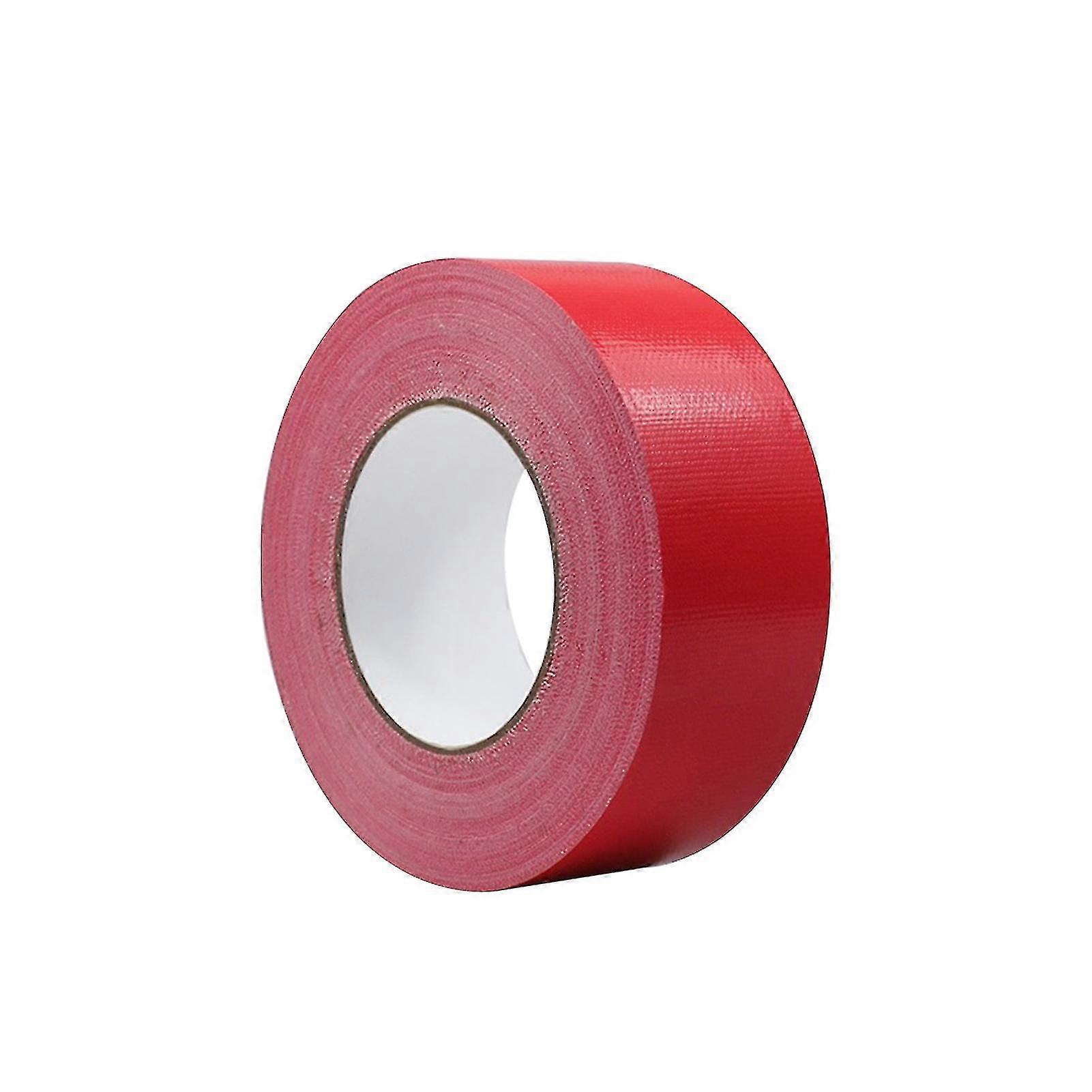 High Strength Duct Tape with Water-Resistant Properties for Practical Fixing 50m x 50mm Red Heavy-Duty