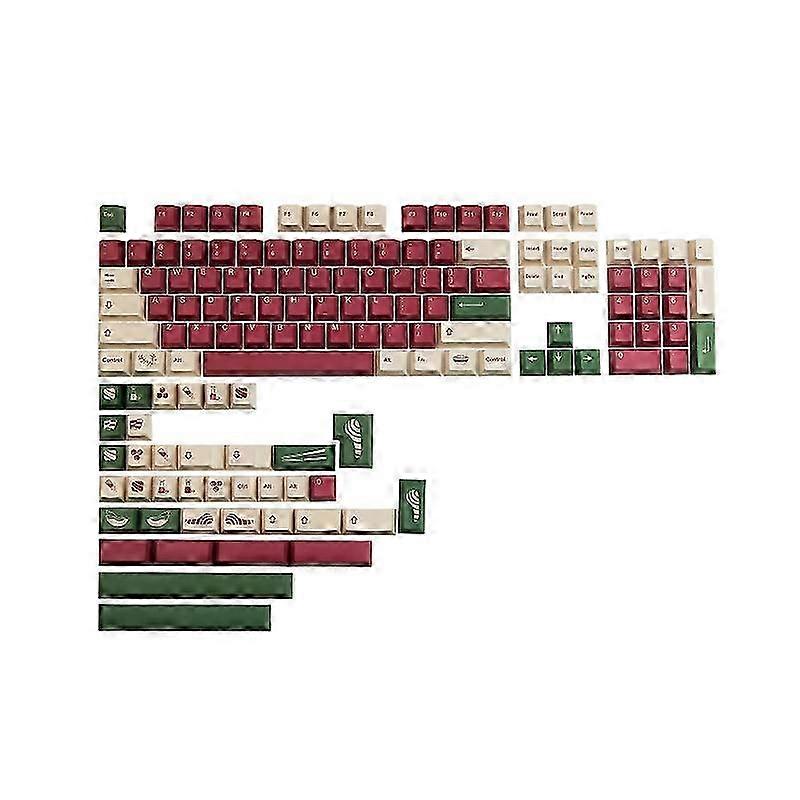 142 Keys Keycaps Cherry Profile PBT Dye Sub Mechanical Keyboard Keycap GMK Poke