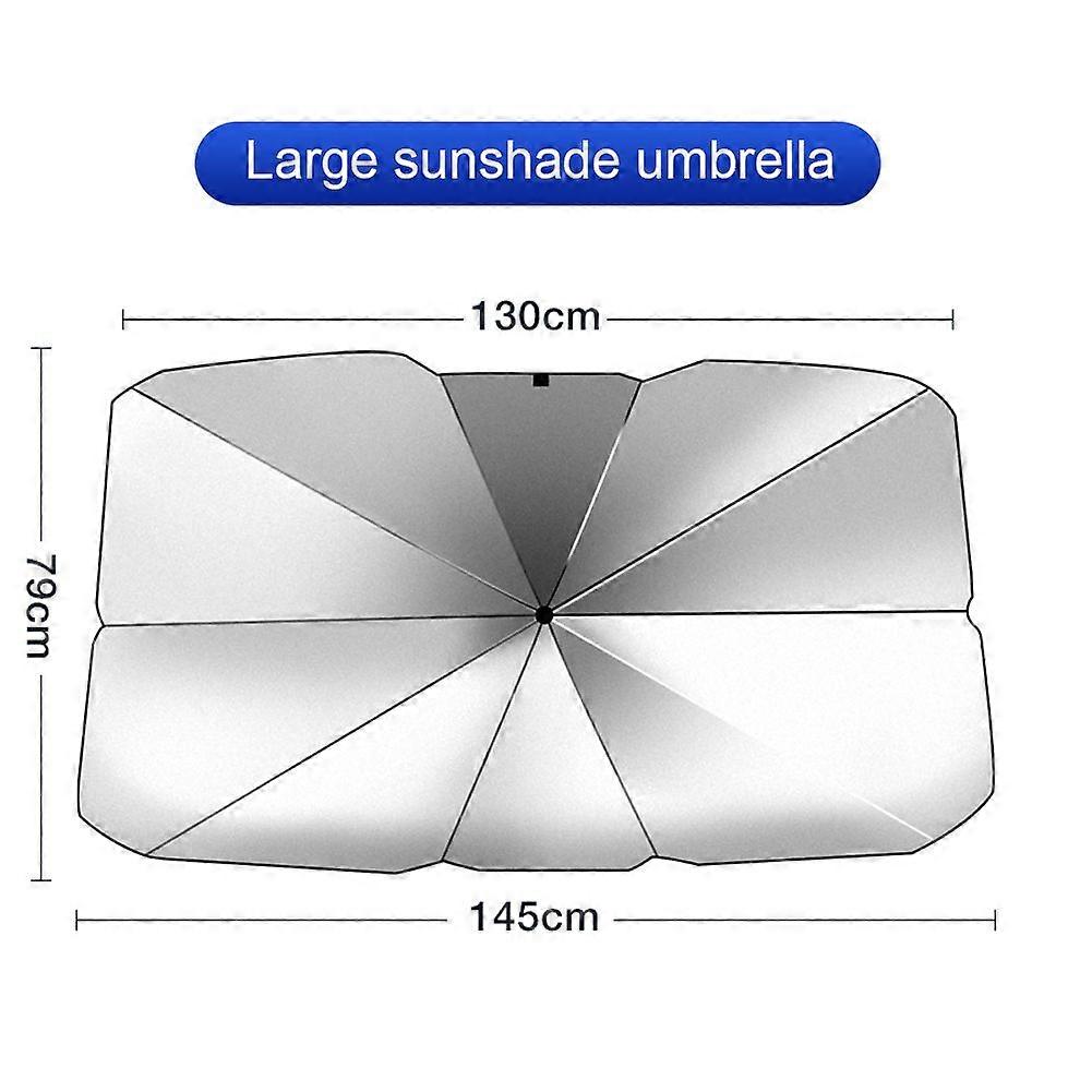 Umbrelă de soare auto Umbrelă de soare Car Shade Protector Umbrelă de soare de vară Interior Accesorii de protecție a parbrizului pentru umbrire automată