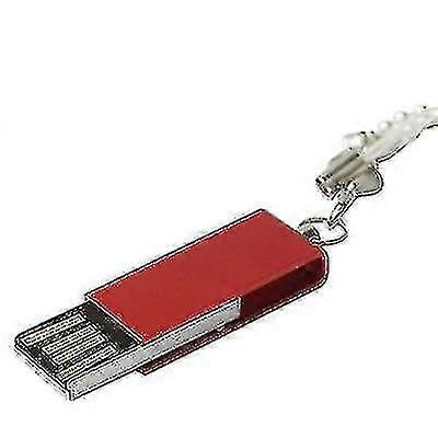 New Mini Rotatable Usb Flash Disk (2gb), Red