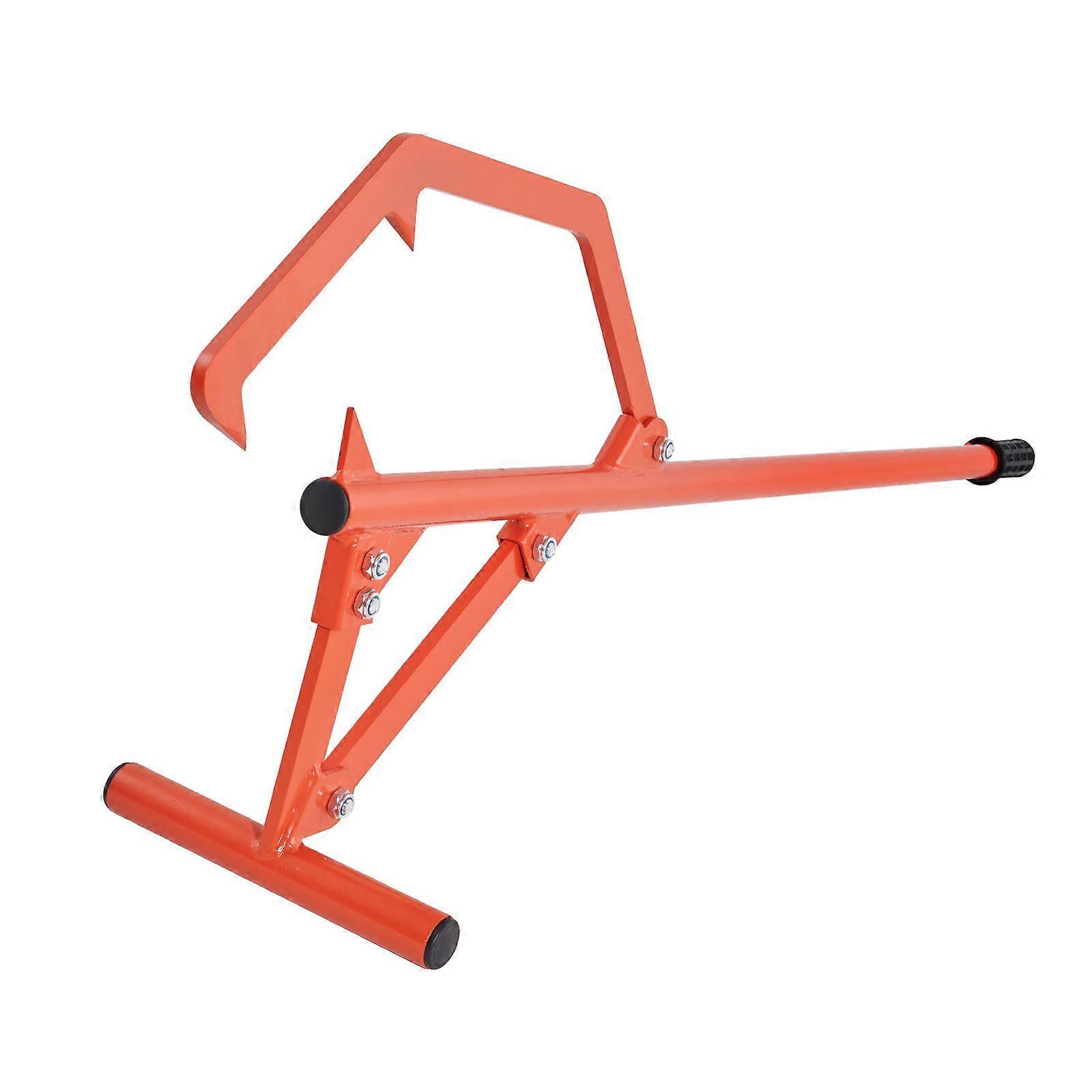 Timberjack, 46.5 in, Heavy Duty Steel Log Roller, Log Lifter with Adjustable Cant Hook, Logging Tools Log Jack for Logs Ups to 25" Dia