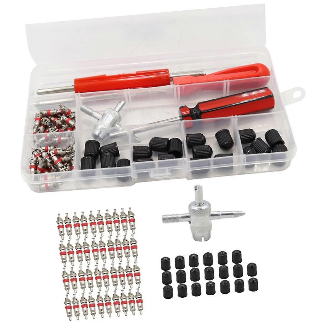 1 Set Tire Stem Removal Tool Extender Tire Valve Tool Valve Stem Tool Cores Remover