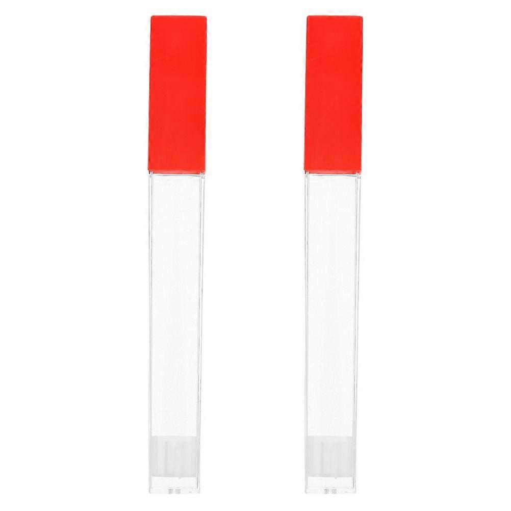 वयस्कों के लिए 2pcs प्लास्टिक थर्मामीटर बॉक्स थर्मामीटर भंडारण बॉक्स थर्मामीटर धारक तापमान थर्मामीटर केस