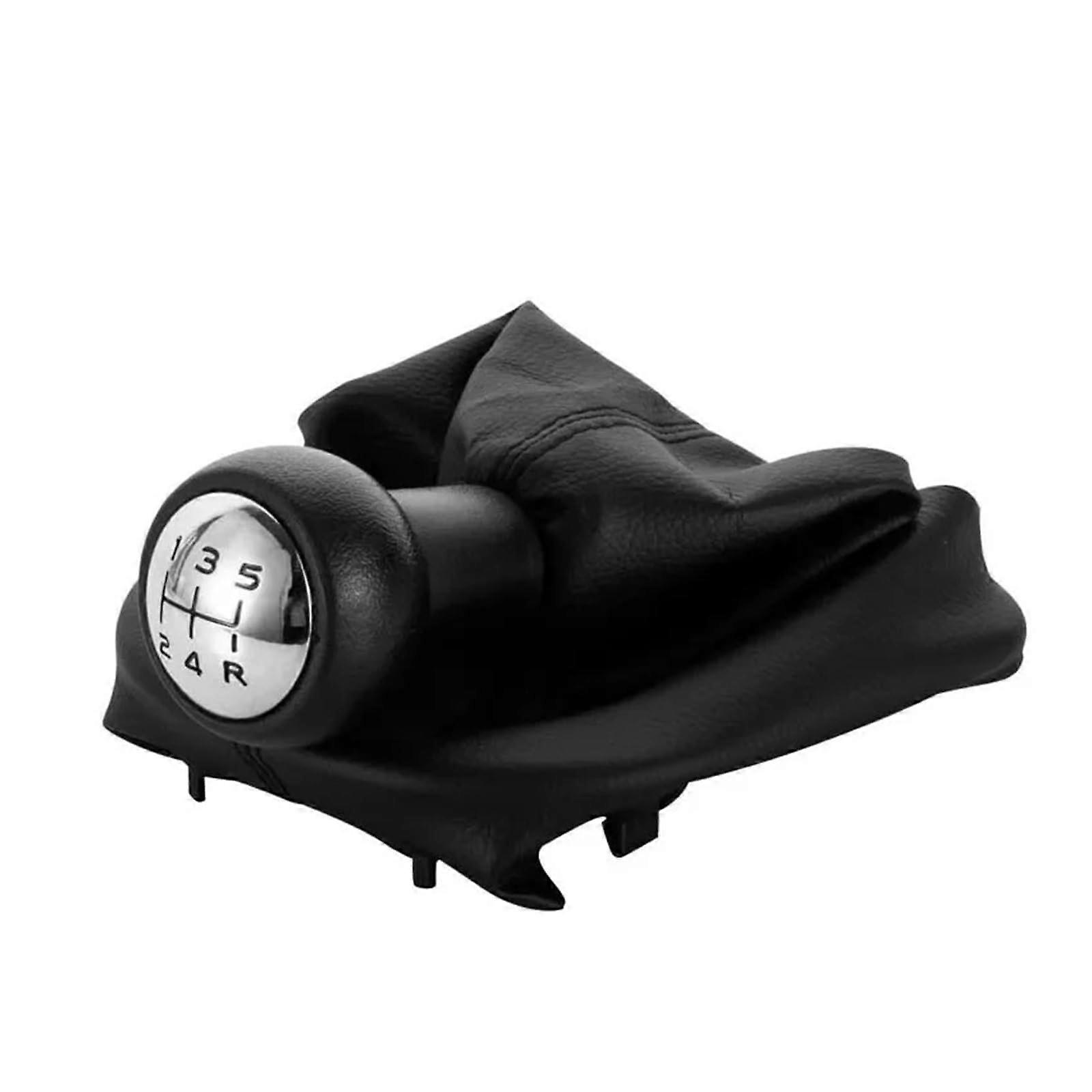 5Speed Gear Shift Knob Replacement Kit – Fits PEUGEOT 207 307 Models, Includes Shifter Collar, Lever Stick, and Gaiter Boot Cover