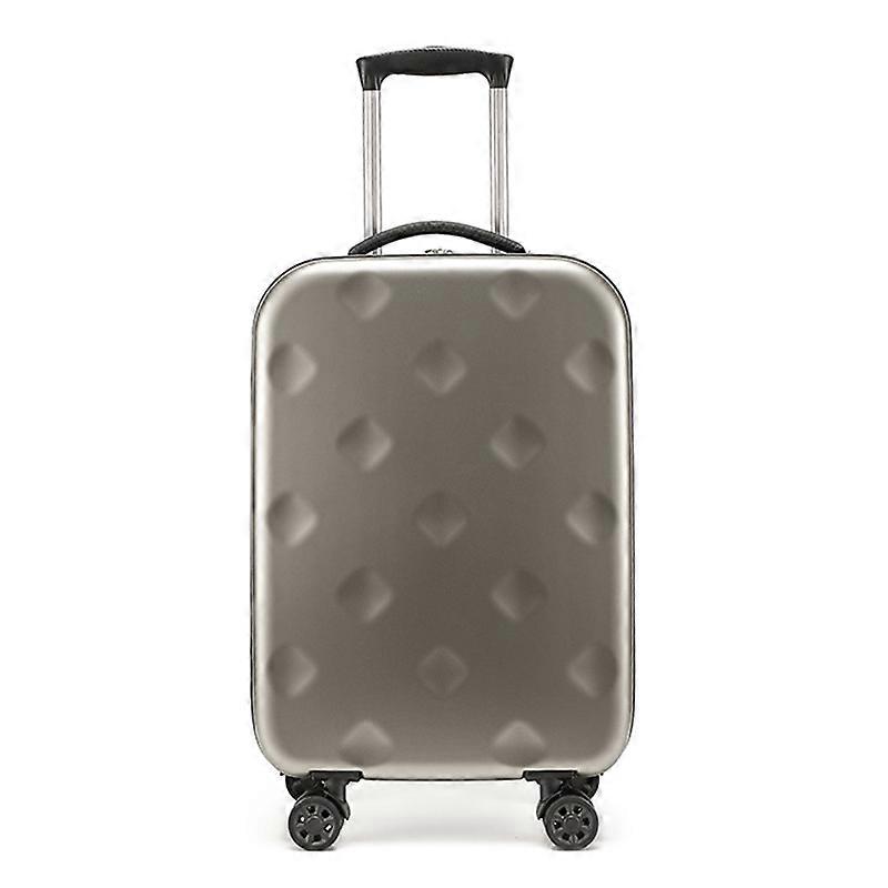 Foldable Portable Universal Wheel Trolley Luggage Suitcase, with Combination Lock 24 inch