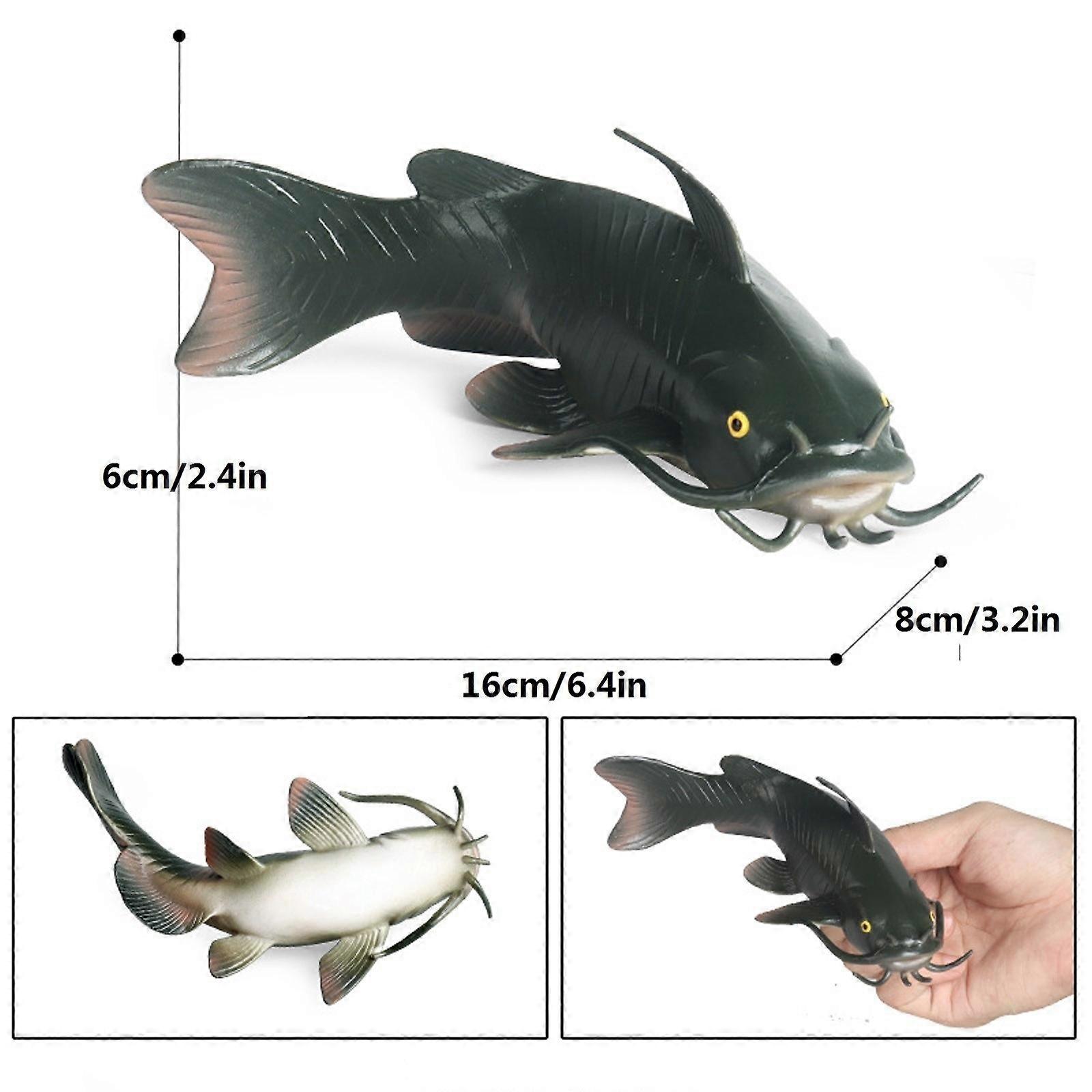 Simulation colore Monde de la mer Animaux Costume Modle Ornements Poisson-chat LA2152