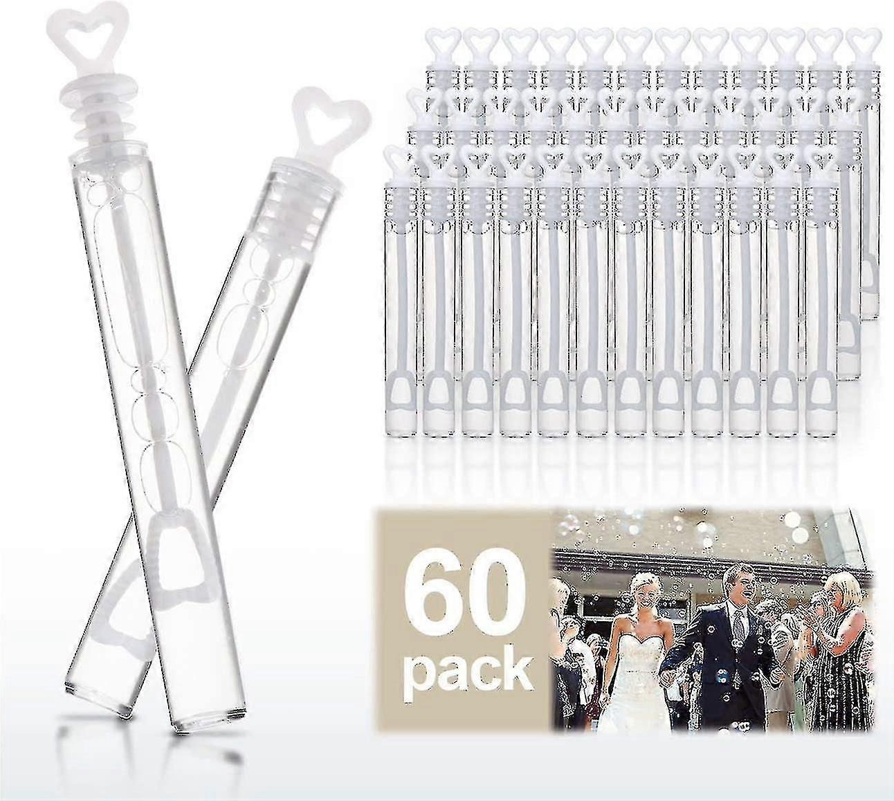 60 Wedding Bubble Bottles Tube Bubble Wedding Table Rat