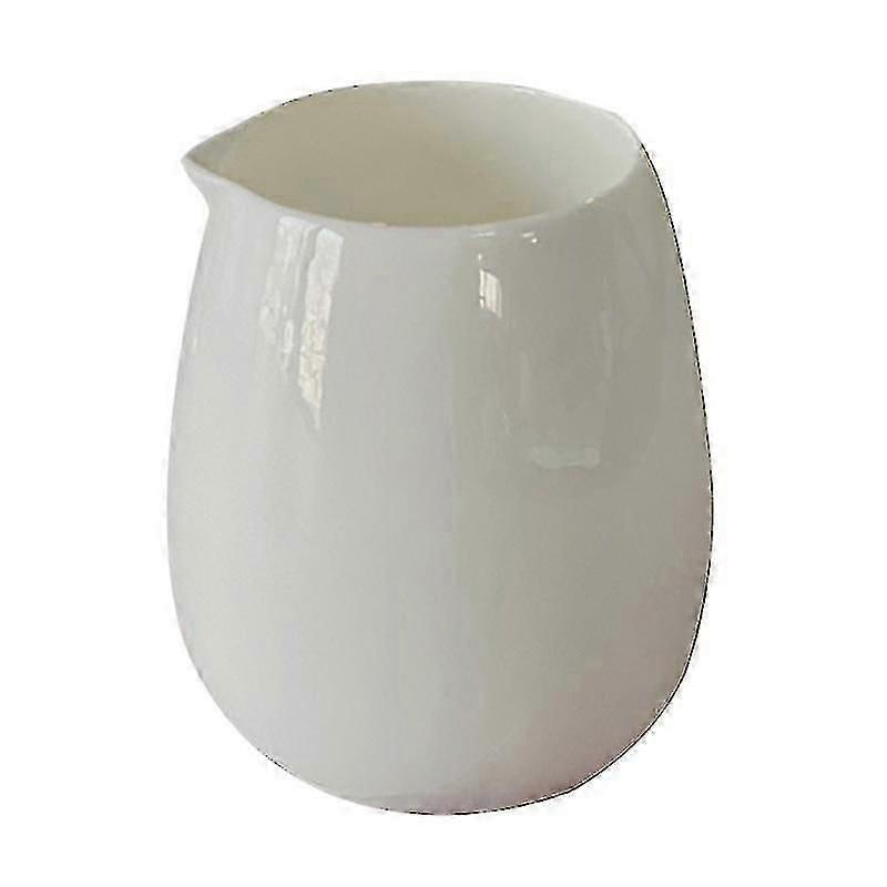 8X5.3cm White Sugar Bowls & Creamers Milk Jug Milk Container Sauce Holder Milk Pitcher Sauce Jug Wit
