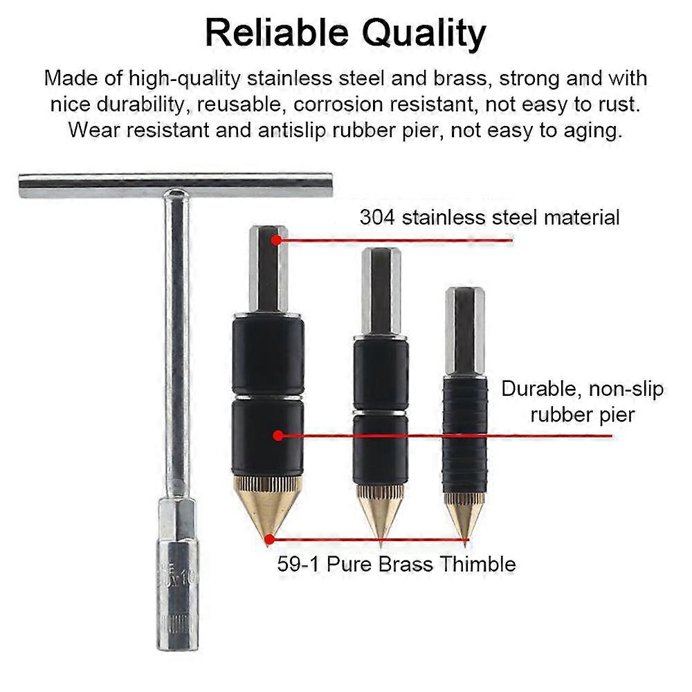 Hot-Melt Stop Pin Stainless Steel PPR Water Stopper Kitchen Bathroom Repairs Plumbing Tool Set Tube Tunnels Plug