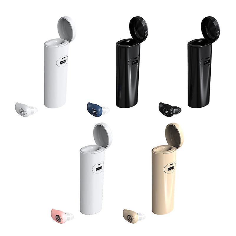 V21 Invisible Single Bluetooth-compatible Earphones 2200mah Charging Box Wireless Headphone 8d Stereo Sports Waterproof Headsets