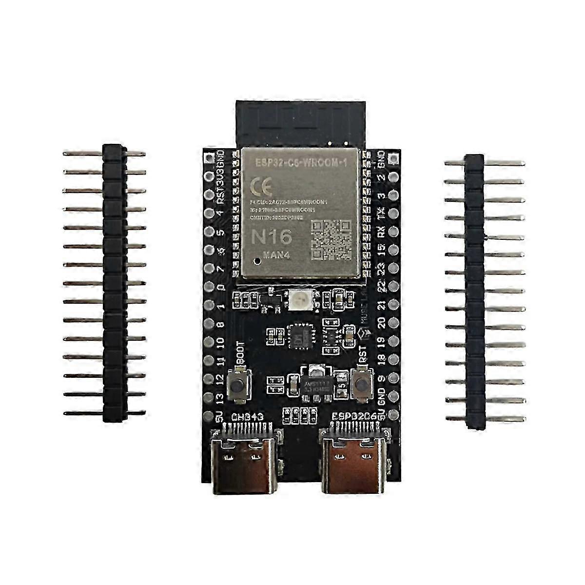 ESP32-C6 IoT Development Board with WiFi Bluetooth, 16MB Flash for N16R2 DevKit