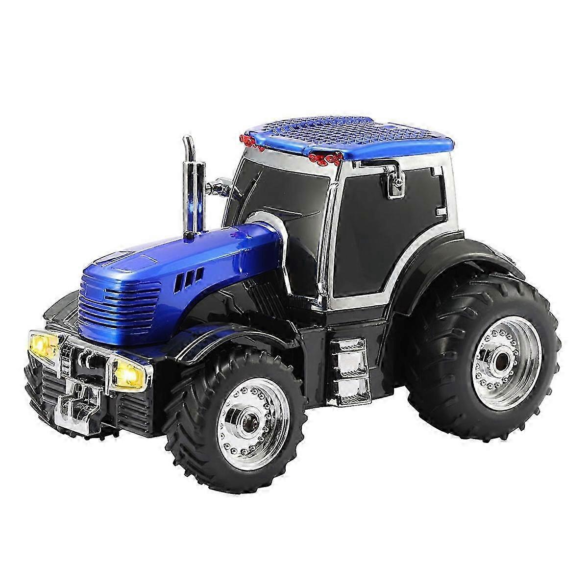 WS-560 Tractor Wireless Bluetooth Speaker -LED Light Support TF Card FM Radio Stereo Music Player Bluetooth Speaker C