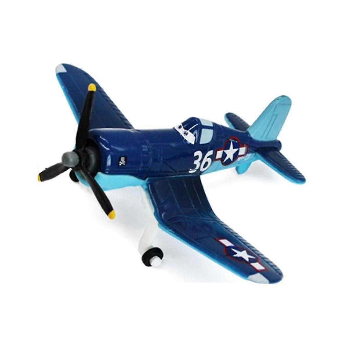 Secxifeo Planes No.36 Dusty Crophopper 1:55 Metal Diecast Educational Toy Plane Model (Planes No.36)