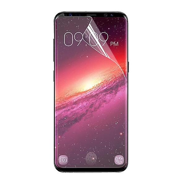 Screen protector Galaxy S9, PET plastic with curved edges