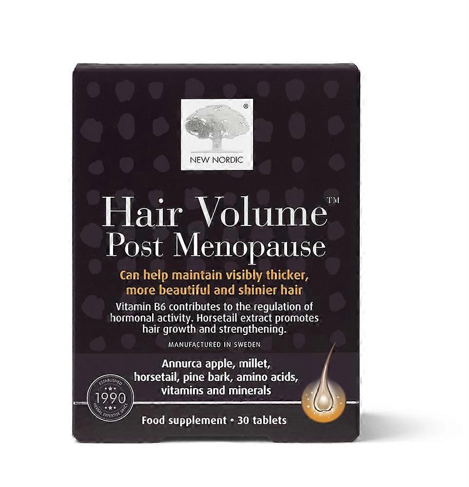 Nouveau volume de cheveux nordiques post-ménopause 30 comprimés