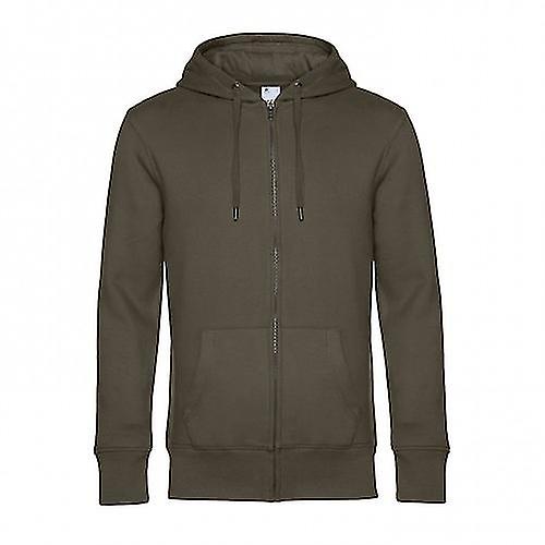 B&C Mens King Zipped Hoodie