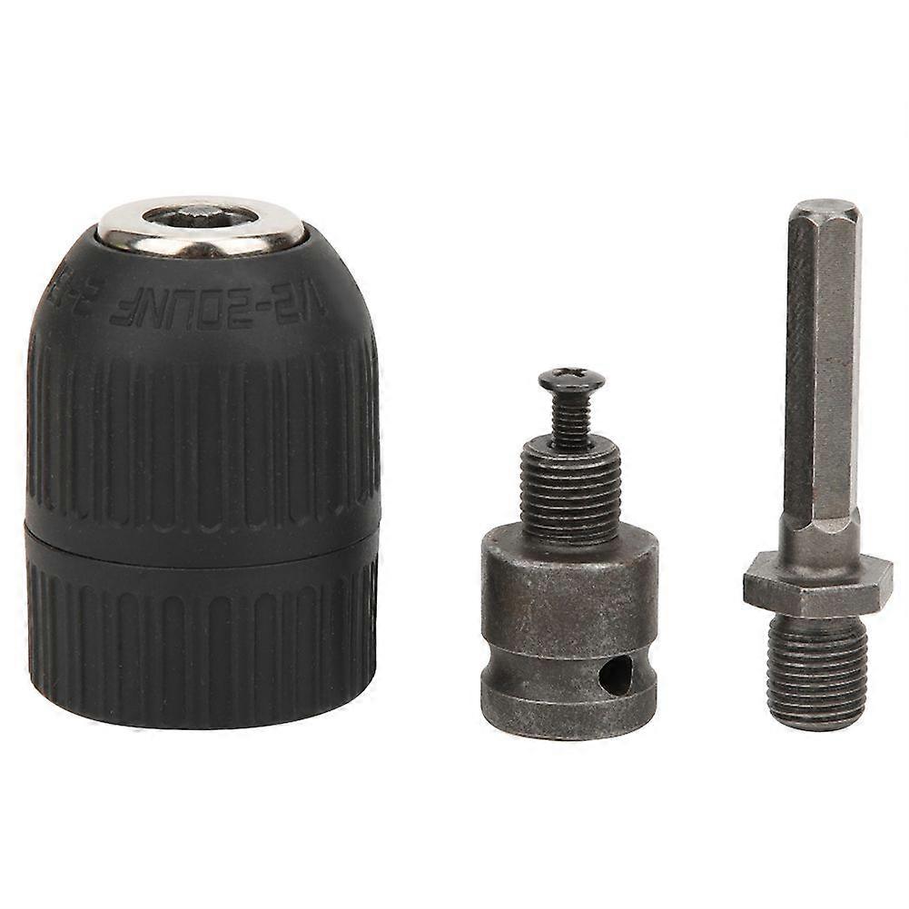 High quality  1/2 hexagonal shank adapter + electric drill hand-tight chuck